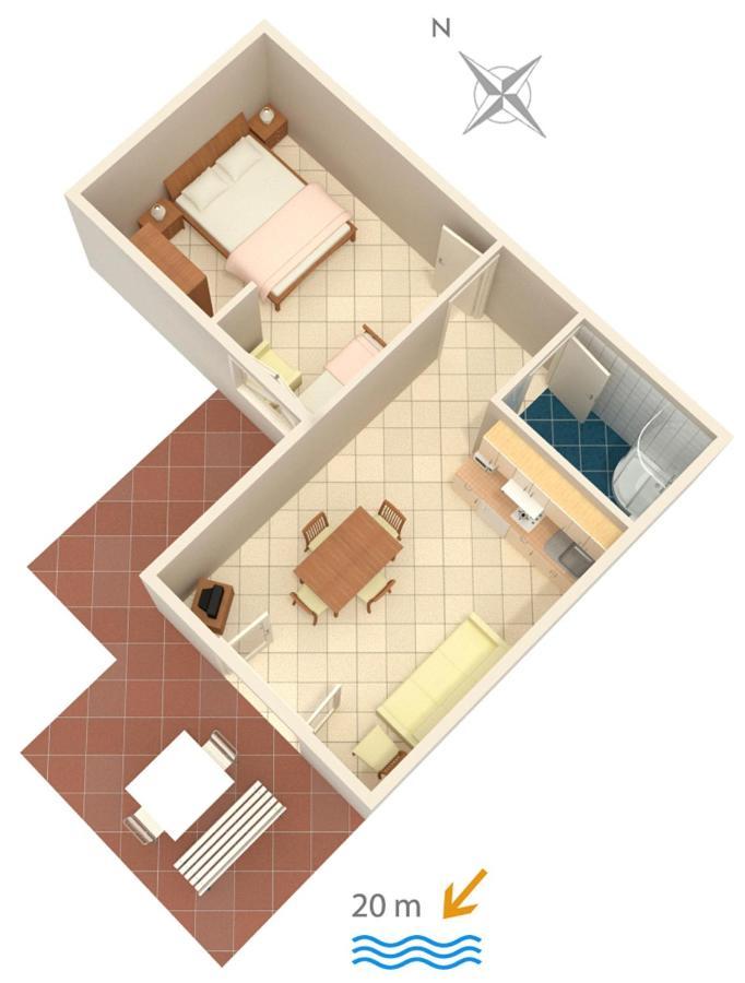 Apartments By The Sea Crikvenica - 2354 ภายนอก รูปภาพ