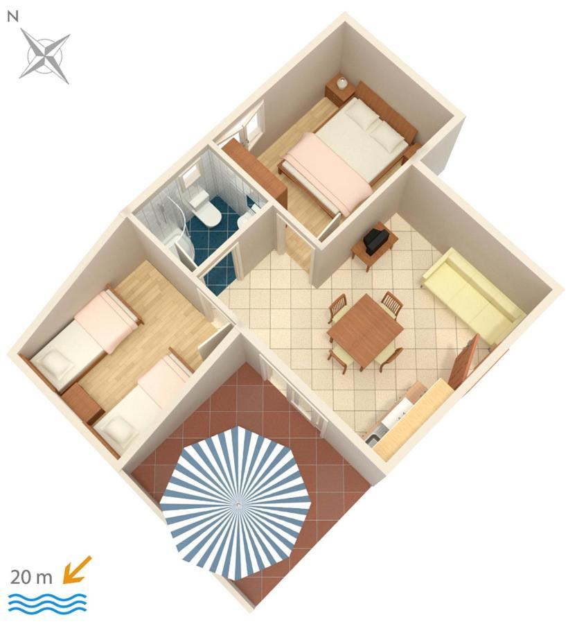Apartments By The Sea Crikvenica - 2354 ภายนอก รูปภาพ