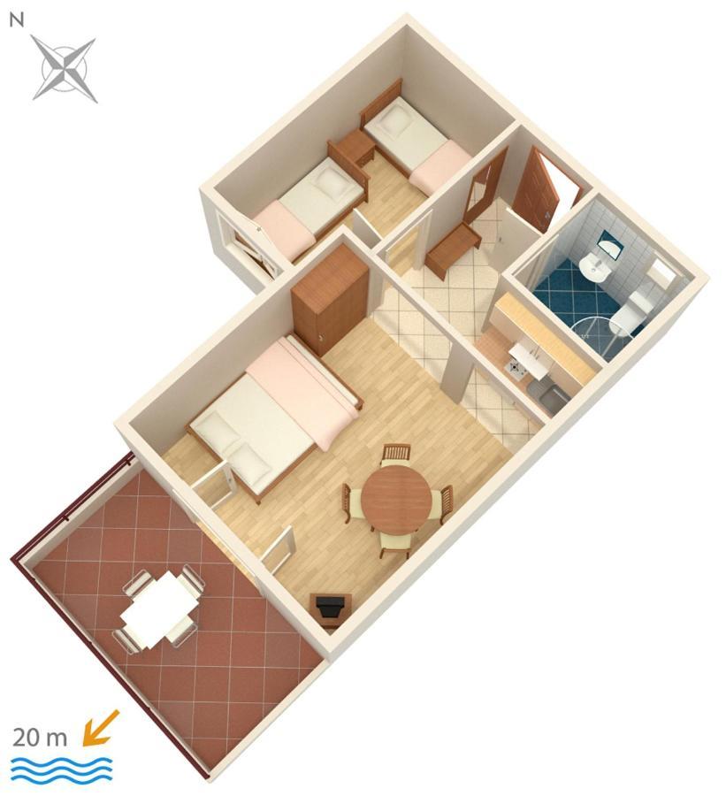 Apartments By The Sea Crikvenica - 2354 ภายนอก รูปภาพ